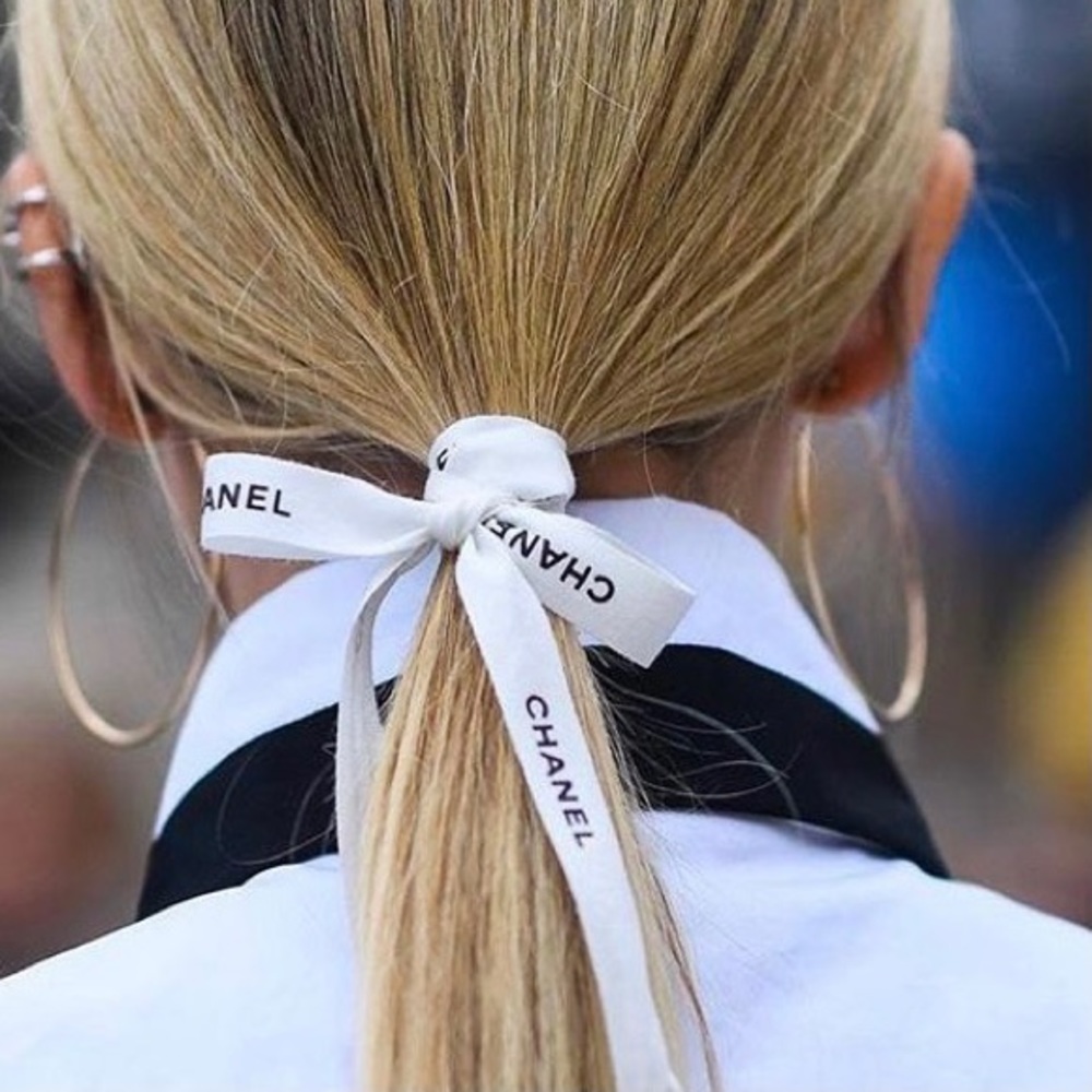 Chanel Grosgrain Gift Wrap Ribbon - Picture 8 of 9